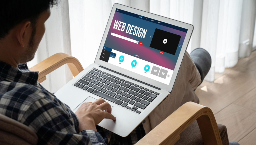 Modern business website design in 2026
